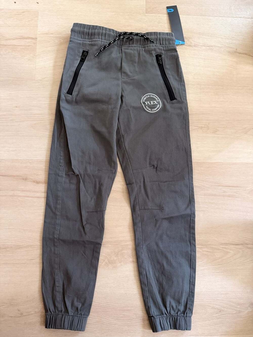 Tony Hawk Boys Flex Stretch Jogger Pants Grey Size M 10/12